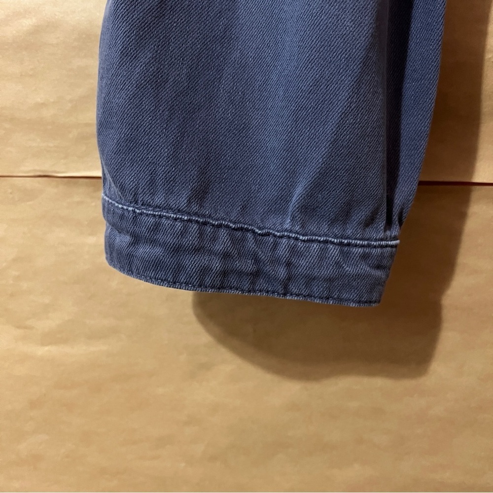 Women's Blue Cargo Pants - Picture 8 of 16